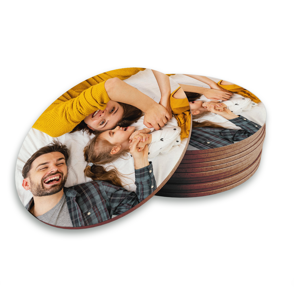 Onderzetters Rond | 6 Stuks