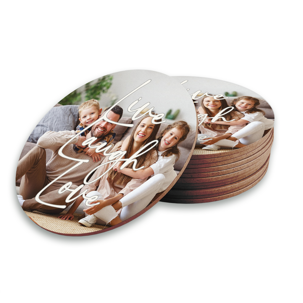 Onderzetters Rond | 6 Stuks