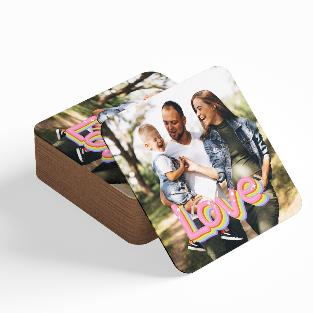 Onderzetters Vierkant | 6 Stuks