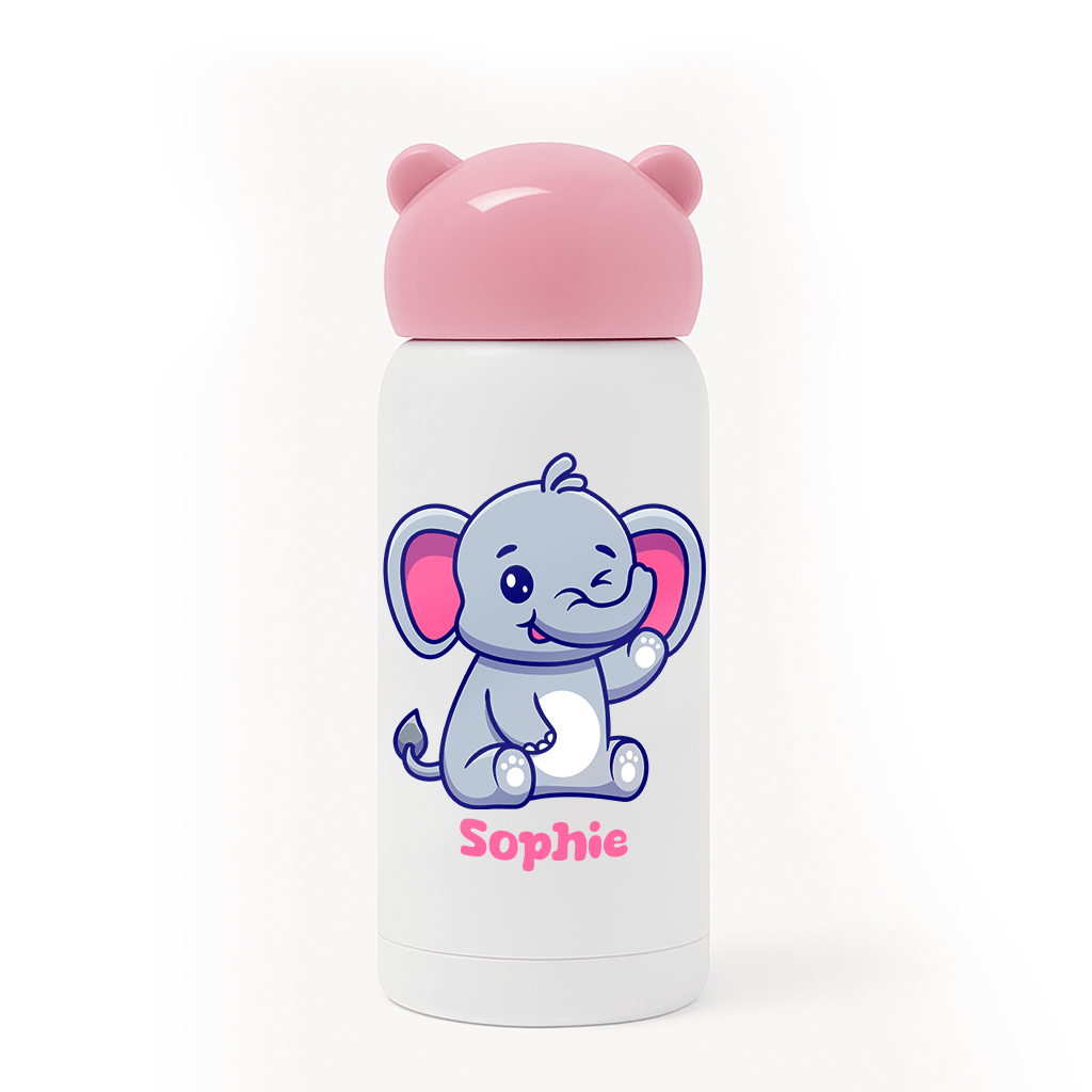 Thermosfles Roze | 320ml - Social - Gift.nl