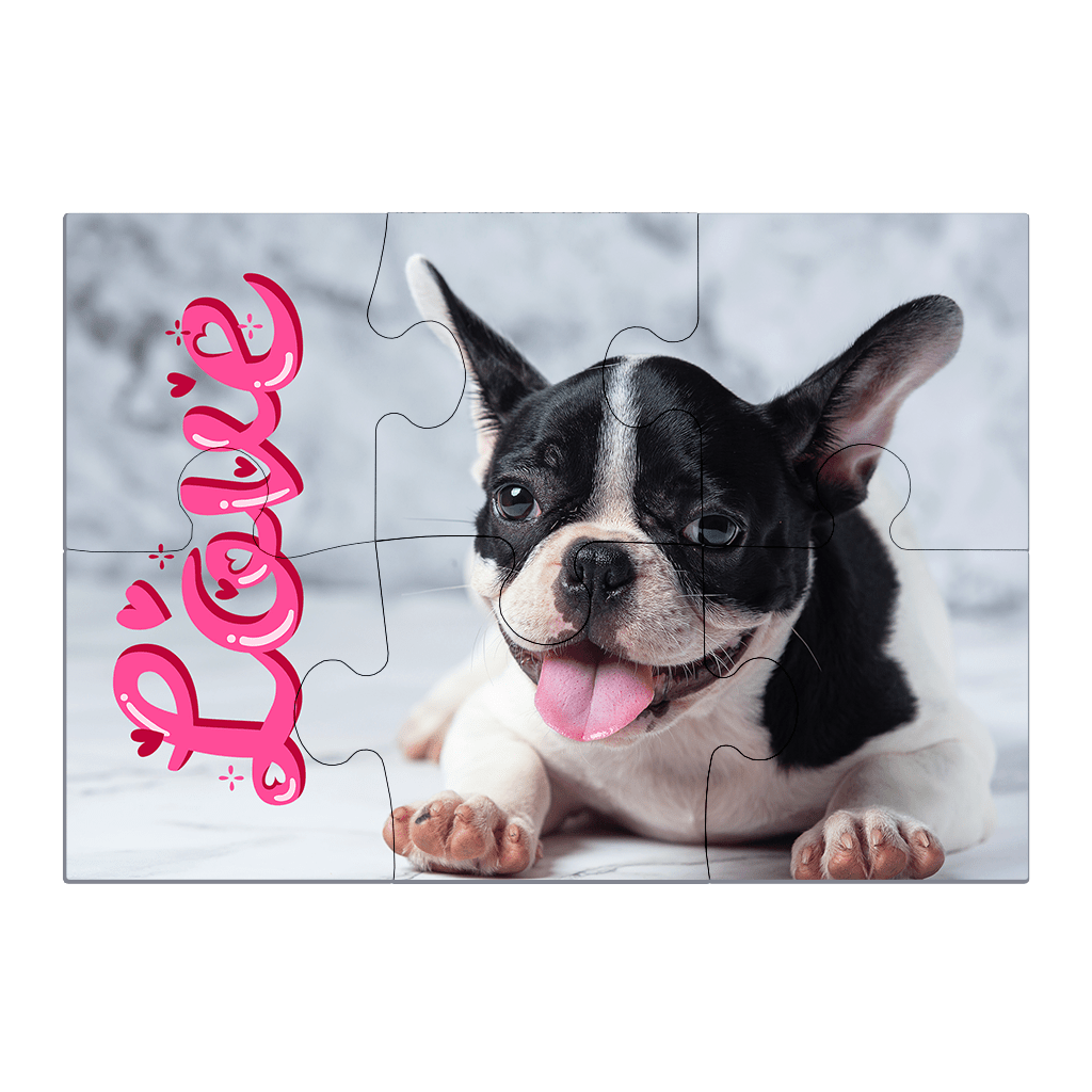 Puzzel | 6 Stukjes - Social - Gift.nl