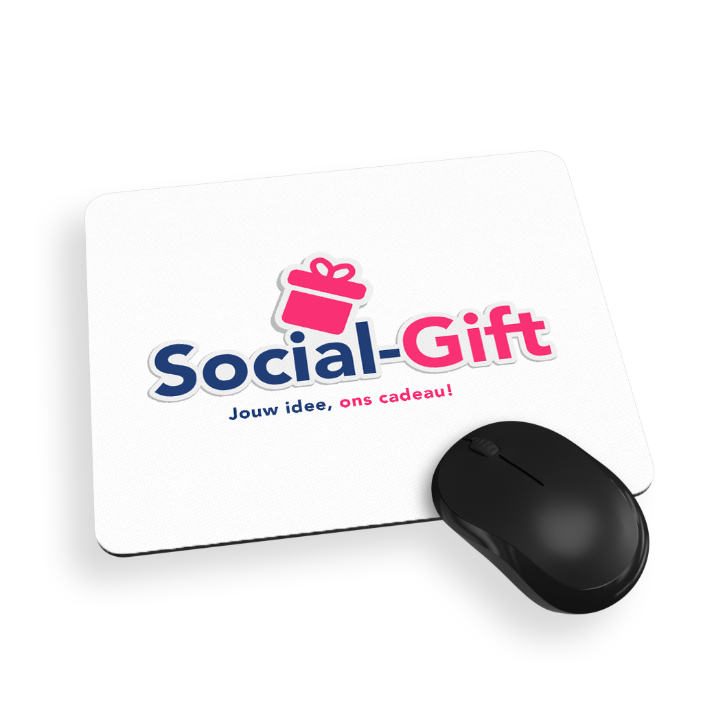 Muismat | 23x19cm - Social - Gift.nl