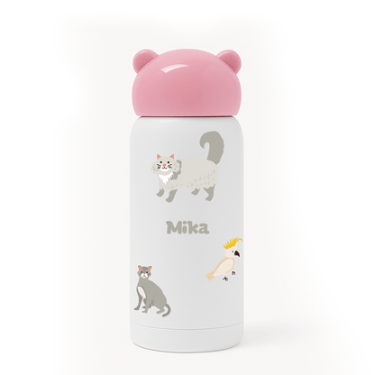 Thermosfles Roze | 320ml - Social - Gift.nl
